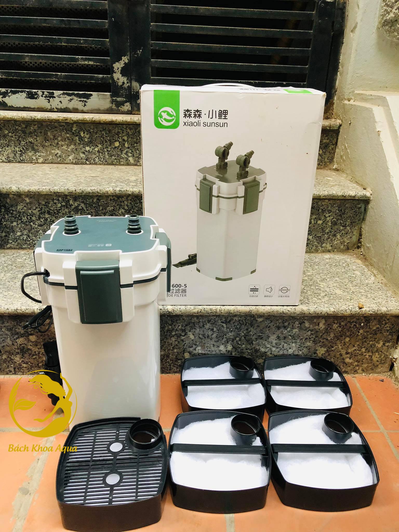 Lọc thùng Xiaoli XWA 600 - XWA 800 - XWA 1000 (5 khay lọc)